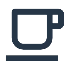 Cốc có thiết kế đơn giản và hiện đại.