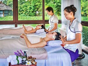 Không gian thư giãn tại spa sang trọng