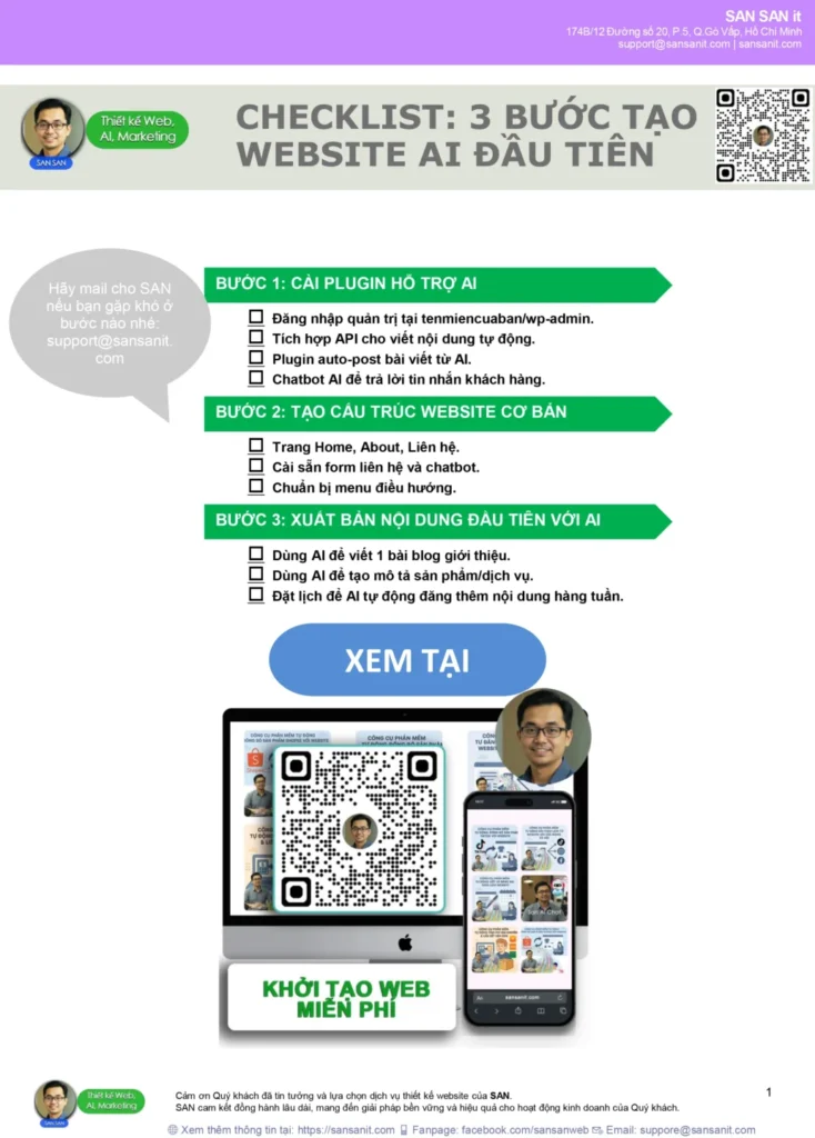 học triển khai chatbot ai trên website trả lời tự động