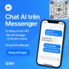 Phần mềm chat AI tự động trên Messenger